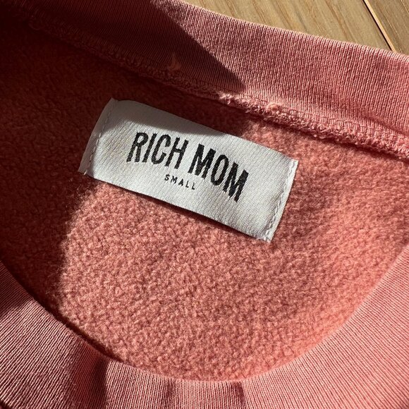 Rich Mom Gear MARINA DISTRICT CREWNECK, Size S, Brand New - Picture 6 of 7